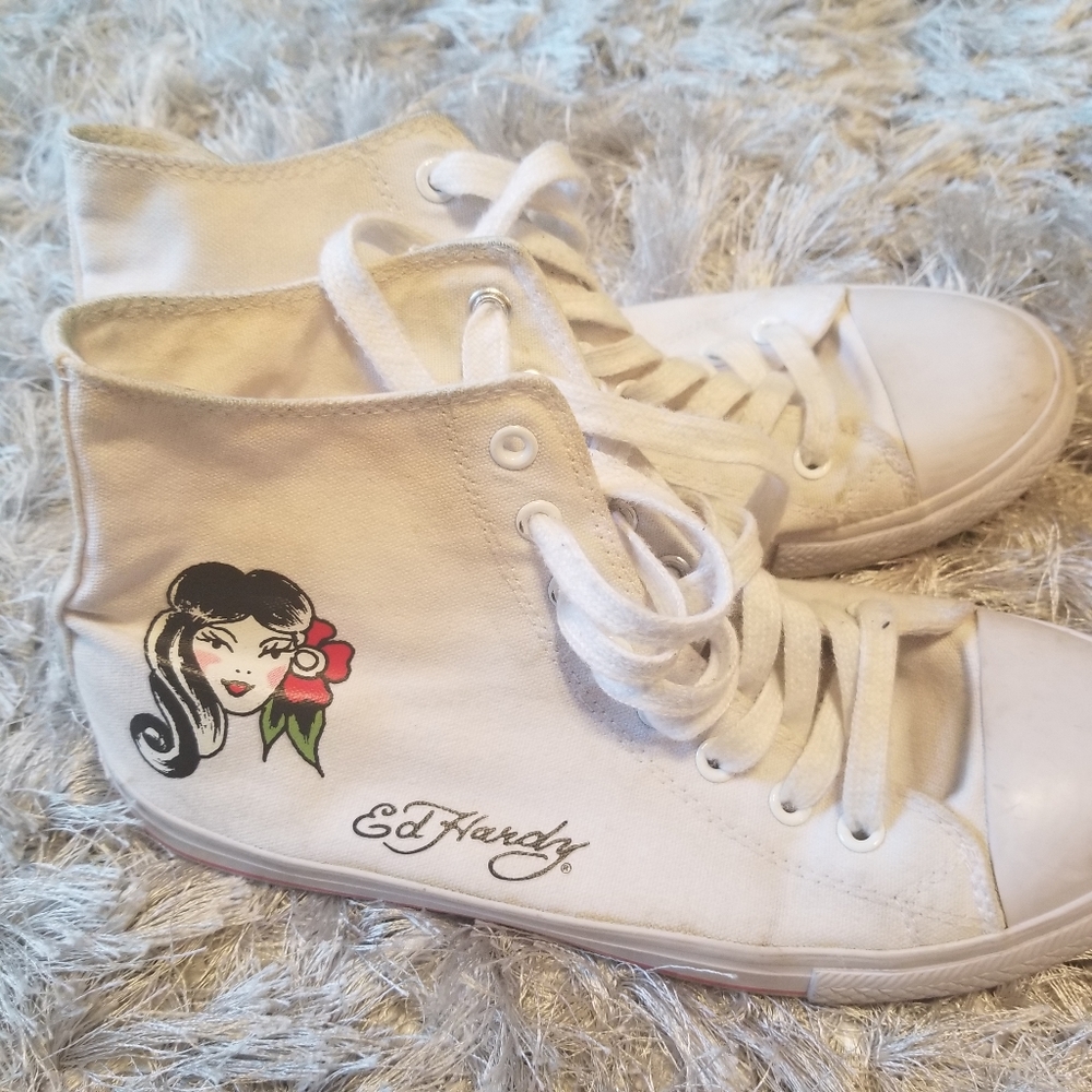 Ed Hardy converse womans